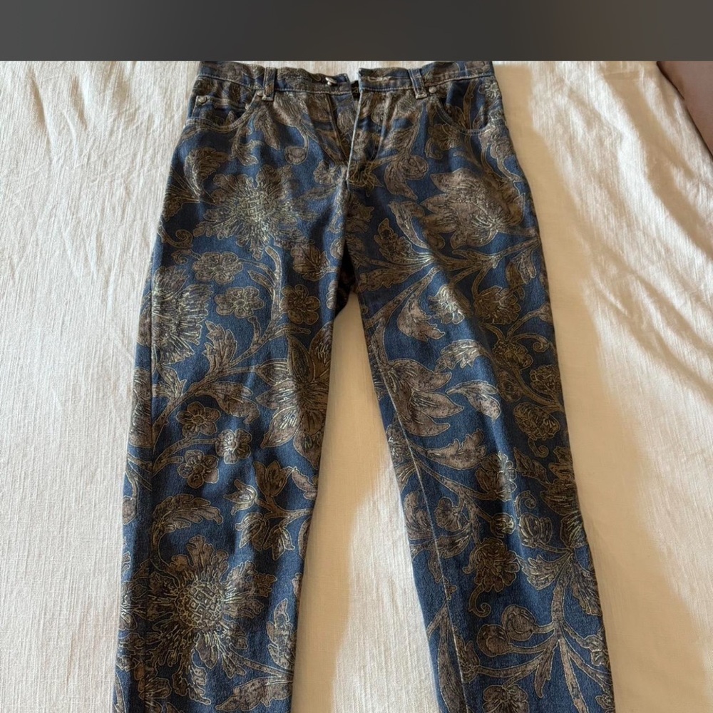 Roberto Cavalli Dark paisley Patterned Jeans
